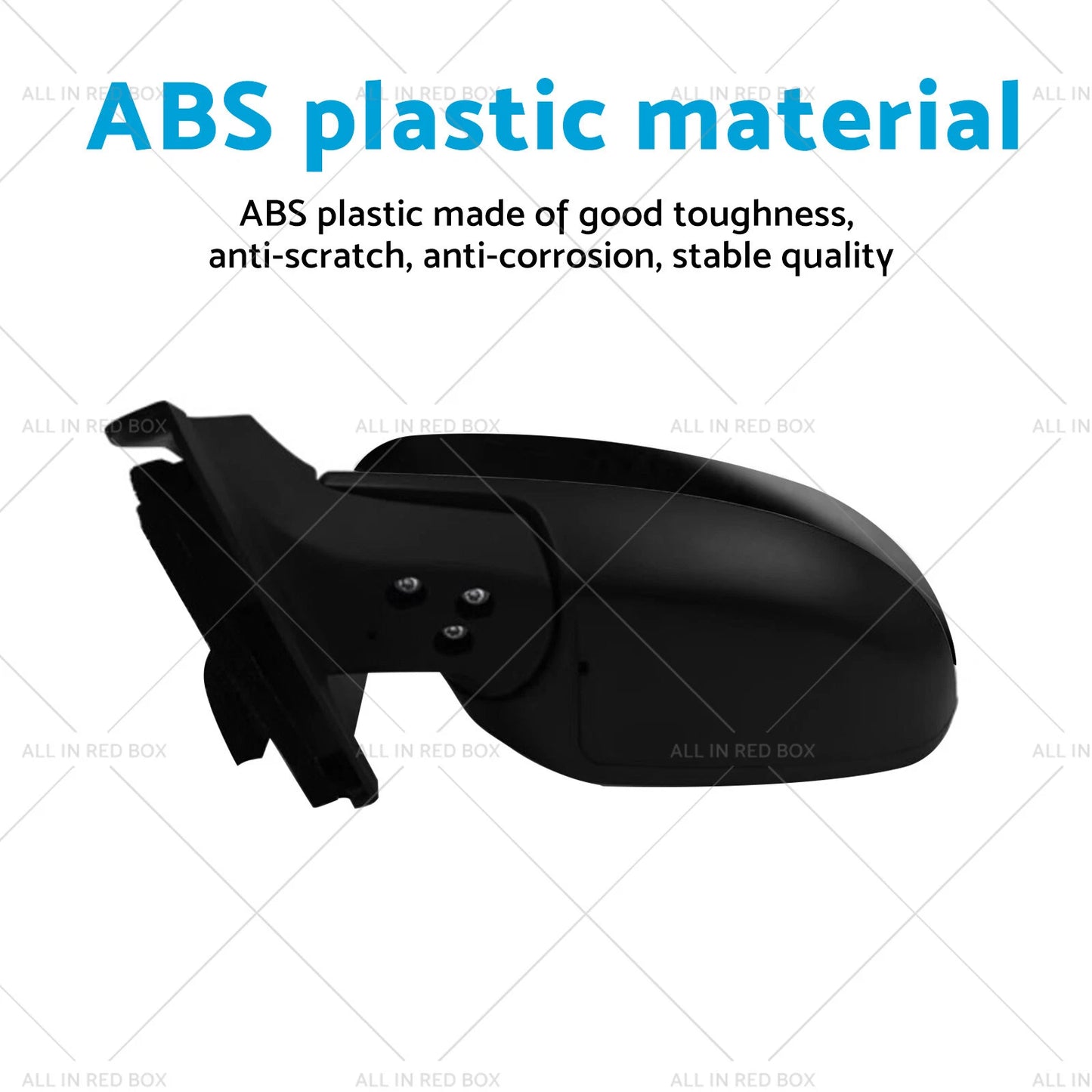 Driver Side Black Door Mirror for Mazda 2 DE Genki NEO MAXX (2007-2014)