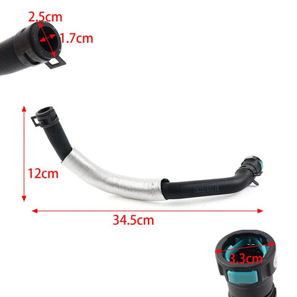 Radiator Heater Water Hose Coolant Pipe for Jaguar XF (2009-2015)