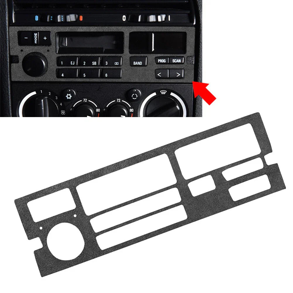 Radio CD Panel Cover Trim for BMW 3 Series (1994-1996)