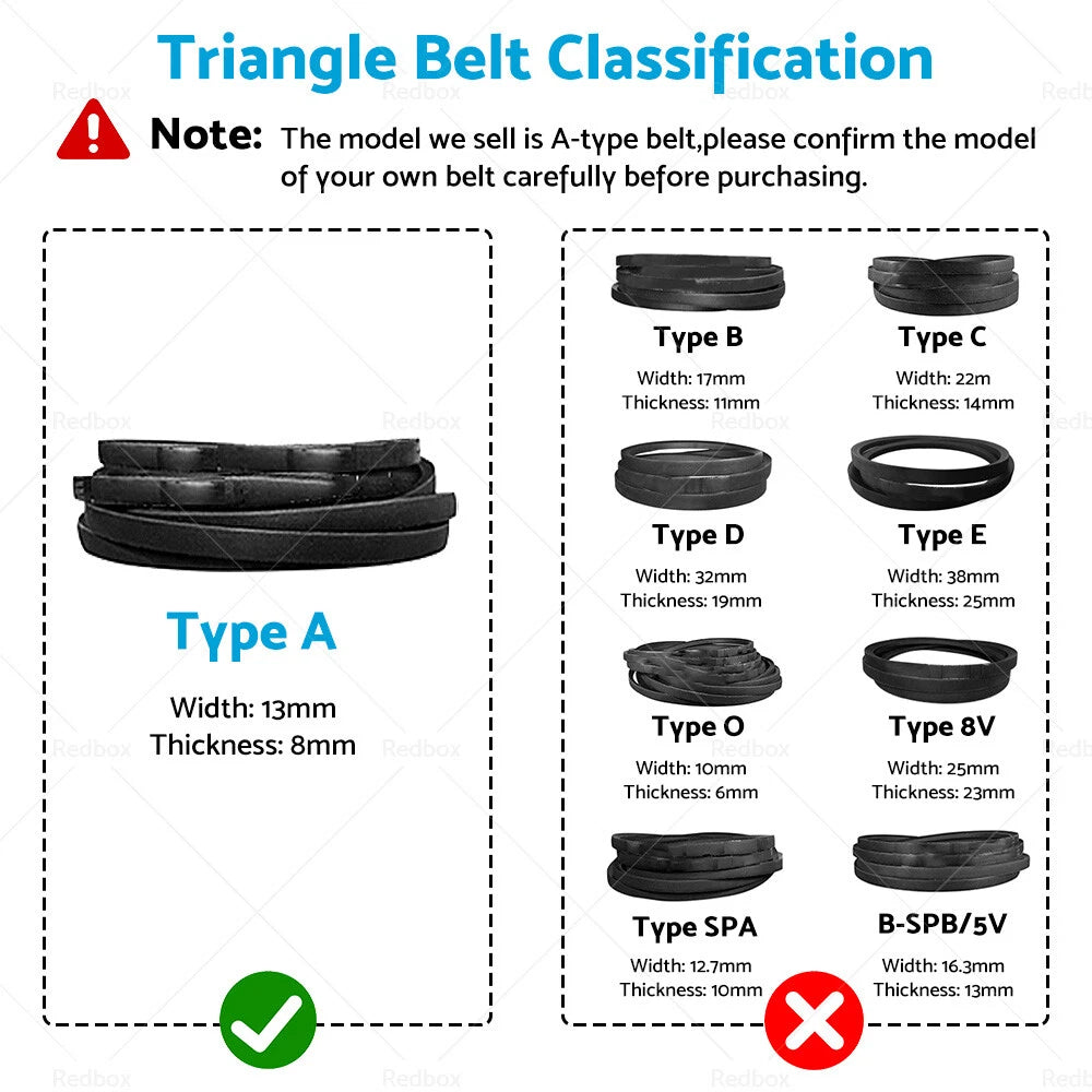 38" Deck Belt for MTD Yardman Ride-On Mowers