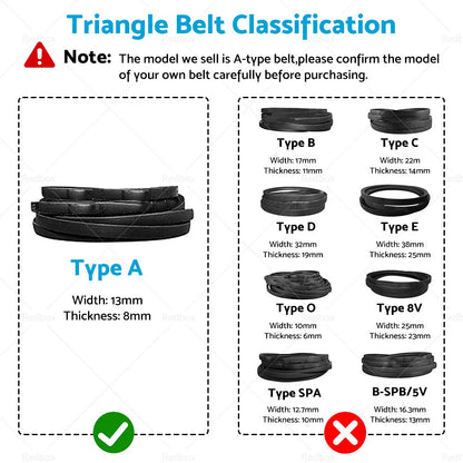 38" Deck Belt for MTD Yardman Ride-On Mowers