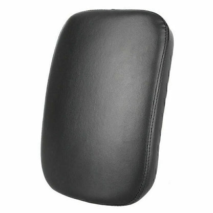 Universal Rear Seat Leather Pillion Pad w/ 6 Suction Cups for Harley