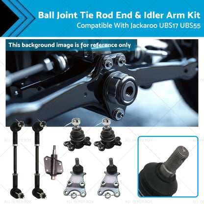 Ball Joint Tie Rod End & Idler Arm Kit for Jackaroo UBS17 (1988-1992)