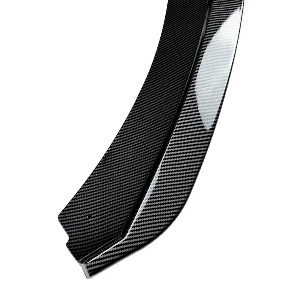 3 Pcs Front Bumper Spoiler Lip for Seat Leon MK3.5 (2017-2020)