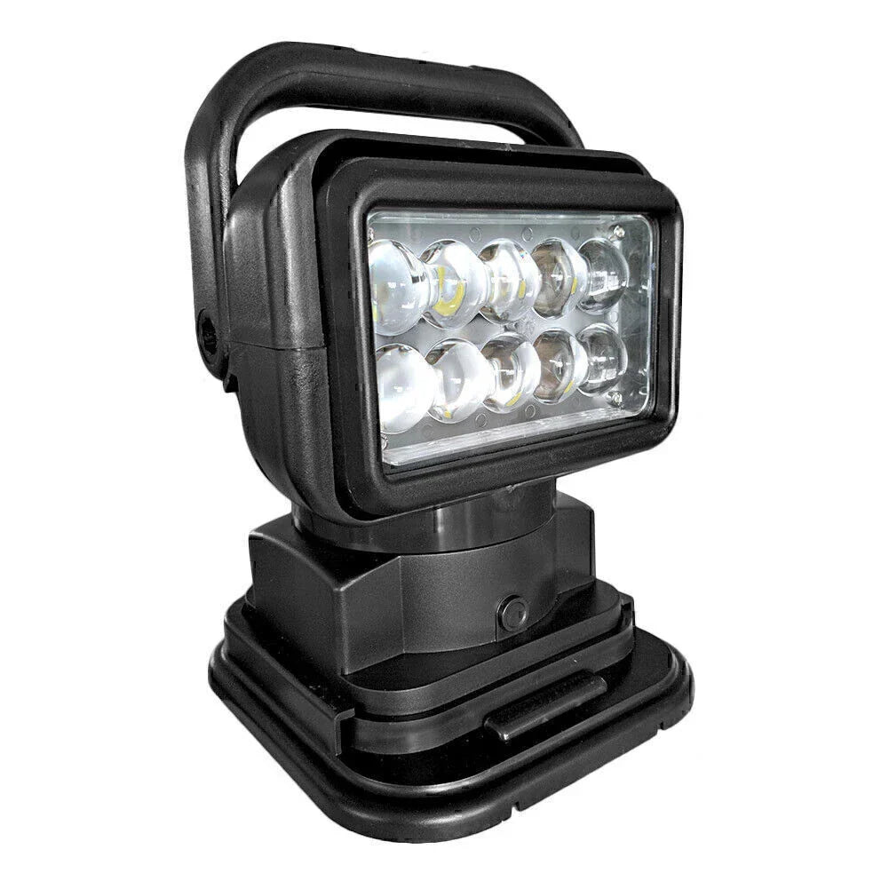 50W 360�� LED Remote Control Search Light for Camping, Magnetic Base