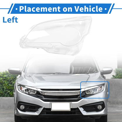 Car Front Left Headlight Lens Cover for Lexus GX460 (2010-2013)