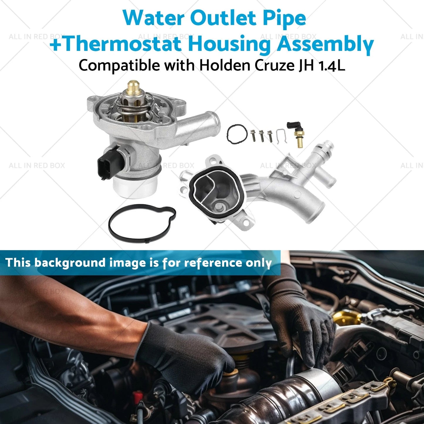 Water Outlet Pipe & Thermostat Housing for Holden Cruze JH (2011-2016)