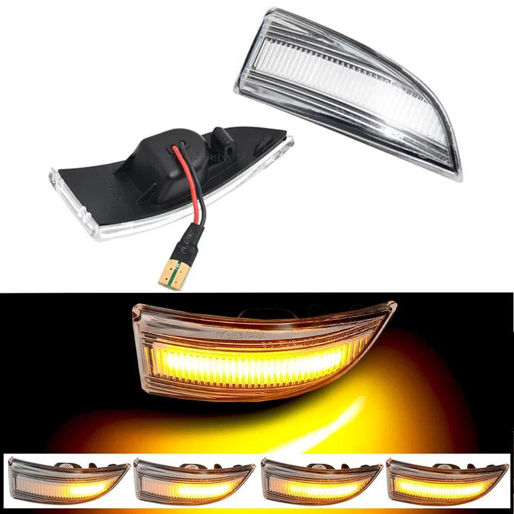 Dynamic Blinker Indicator Mirror Turn Light Signal for Renault Latitude Fluence