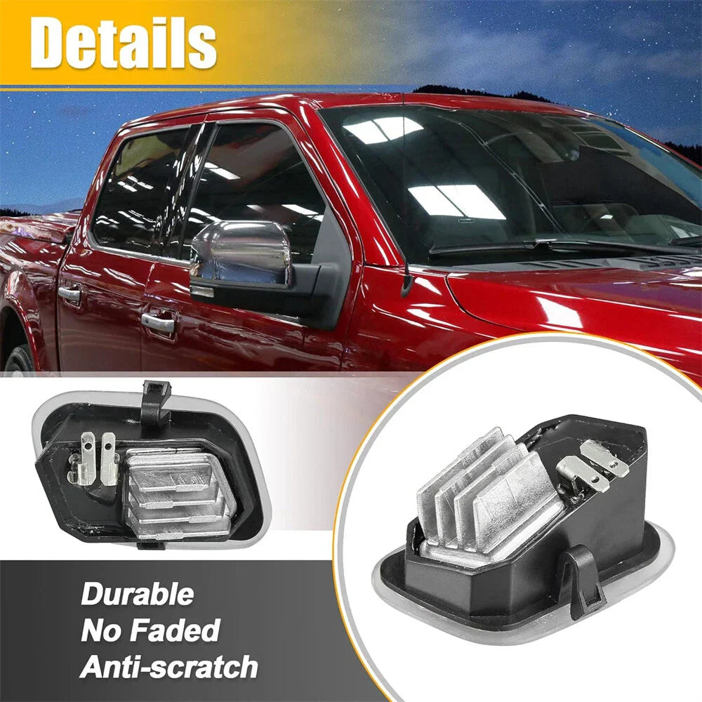 Left & Right Side Puddle Lights for Ford F150 F250 F350 F450 Super Duty