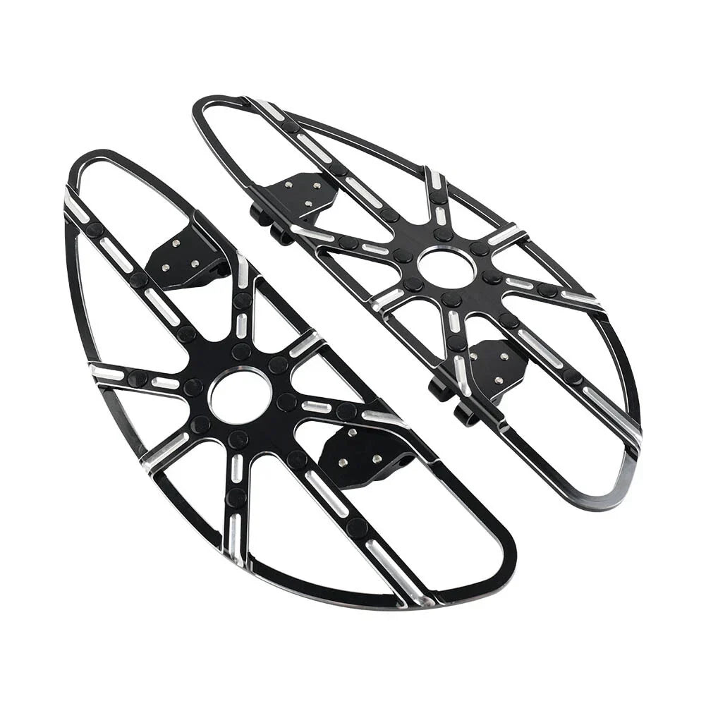 Rider Driver Front Floorboard Footboards for Harley Touring Softail