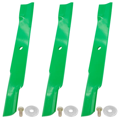 Deck Blades 60 in with Bolt Replacement for Hustler (1985–2016)