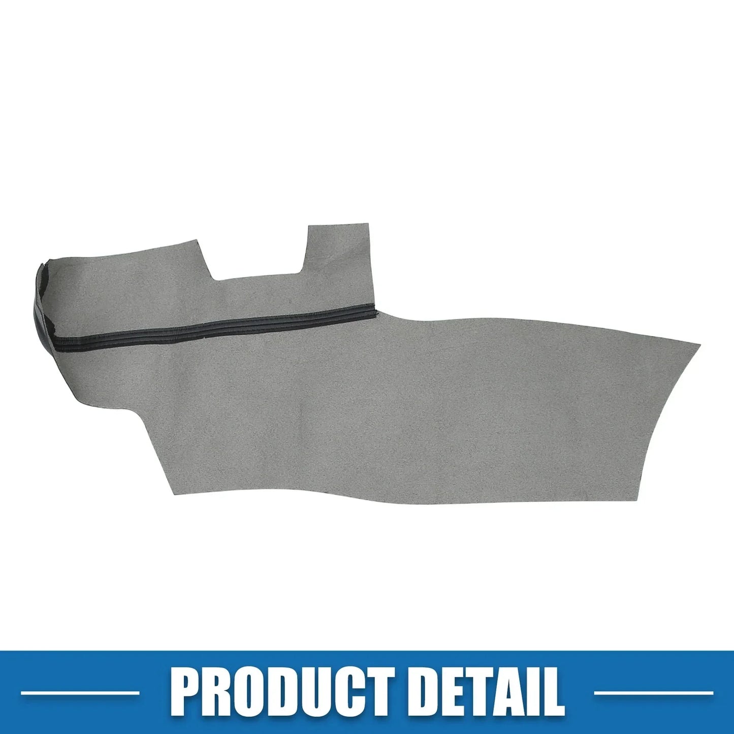 Front Door Panel Armrest Covers for Hyundai Santa Fe (2006-2012) Black 2 x