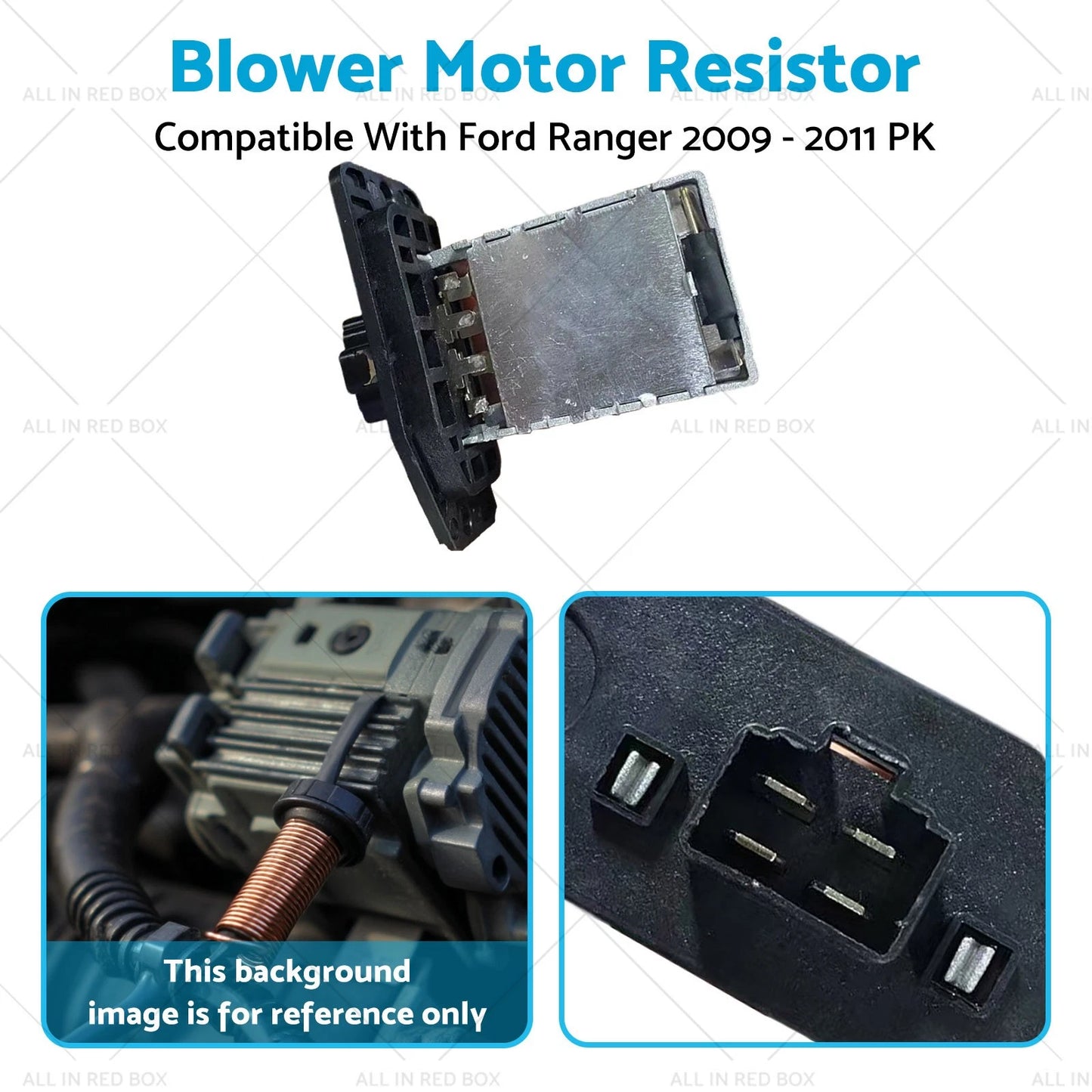 Heater Blower Resistor for Ford Ranger 2009-2011 2.5L 3.0L (2009-2011)