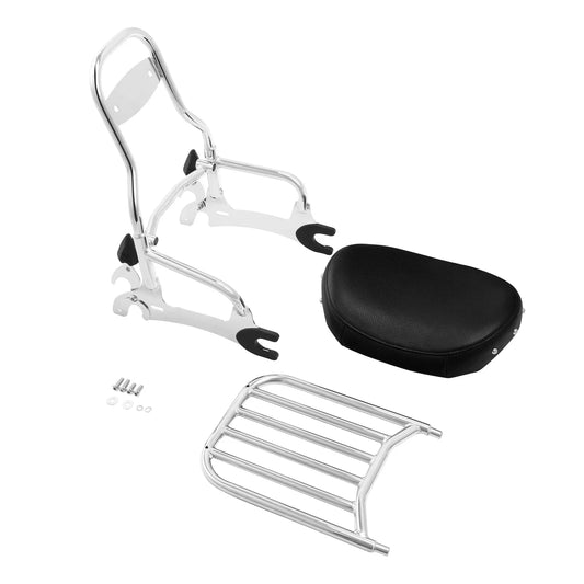 Backrest Sissy Bar Luggage Rack for Indian Chief Dark Horse (2014-2018)