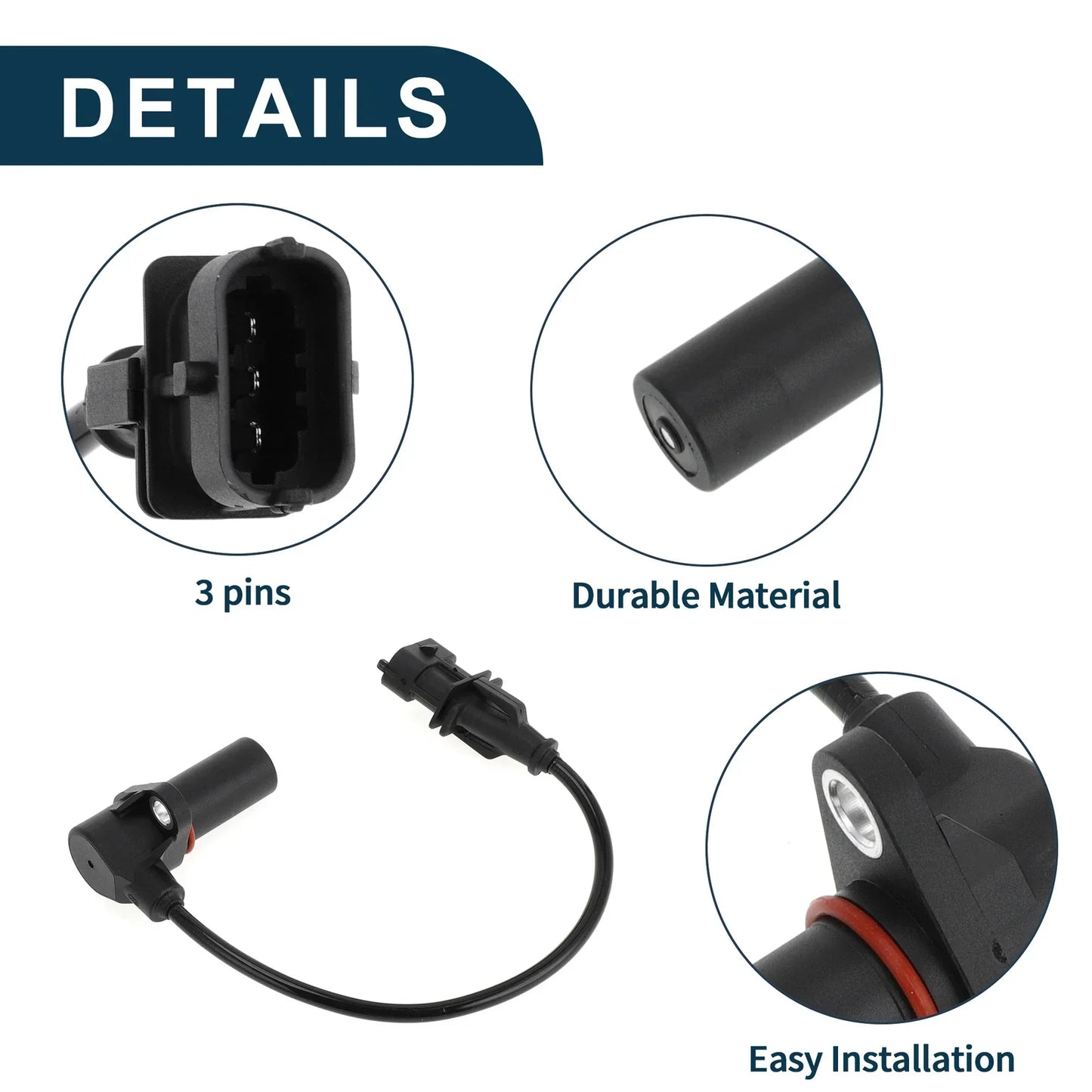 Crankshaft Position Sensor for HONDA Civic 1.7 CTDi (2002-2005) 1 x Sensor