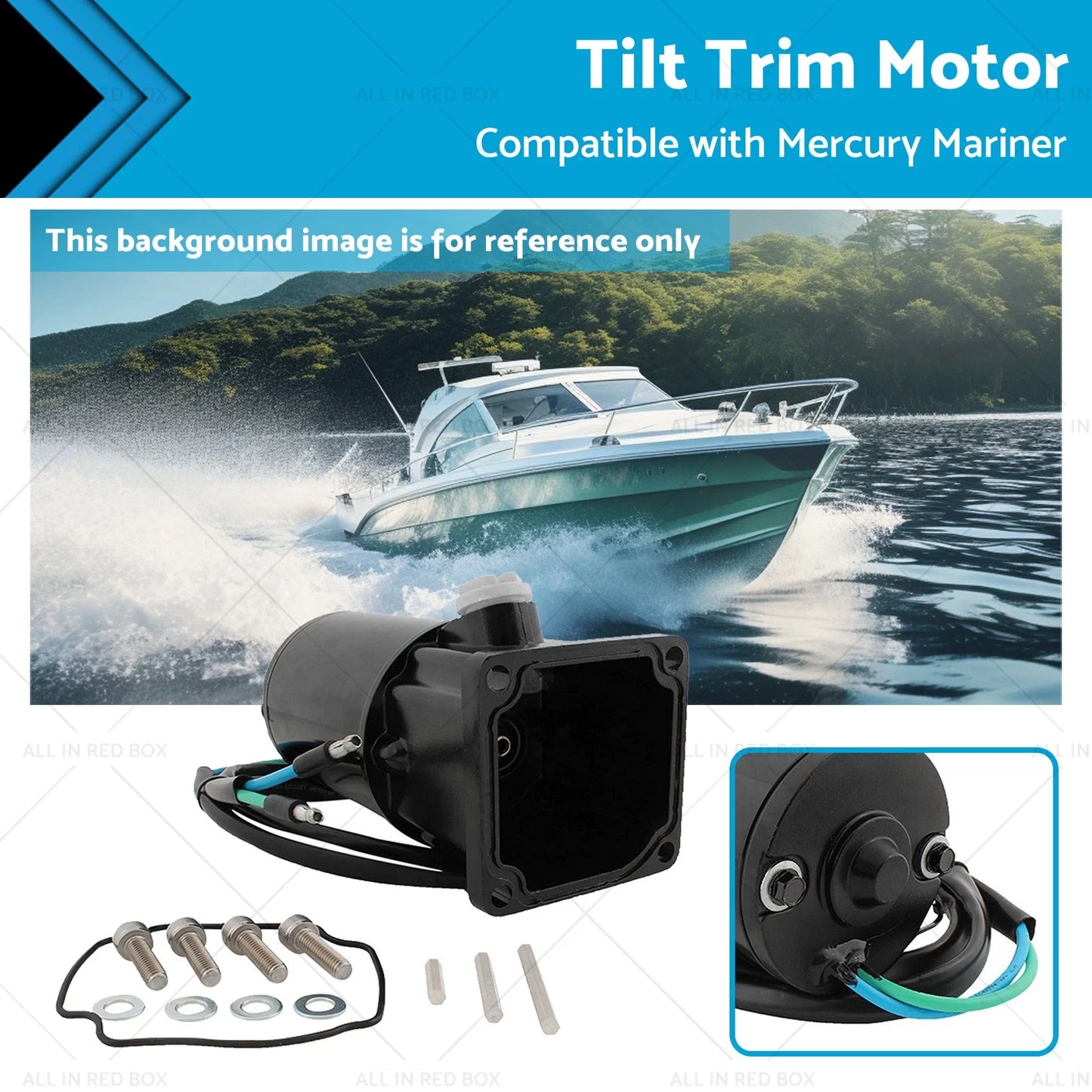 Tilt Trim Motor for Mercury Mariner Force 40HP 50HP 90HP 120HP