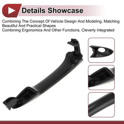 Car Door Handle Grip for Hyundai Sonata 2011-2014 Front Left Black
