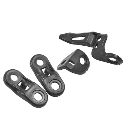 4 x Fairing Fixed Bracket for Honda CBR1000RR (2008-2017) Black