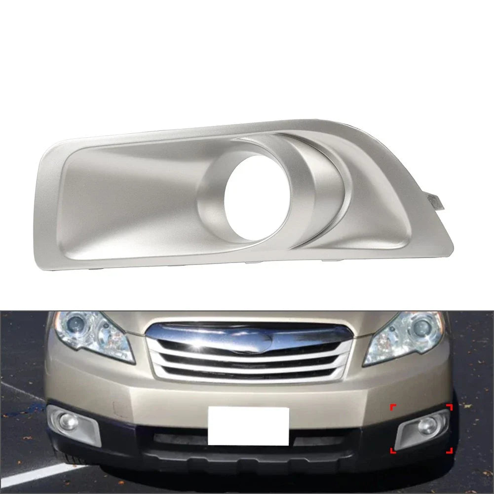 Left Front Bumper Fog Light Trim Bezel Cover for Subaru Outback (2010-2012)