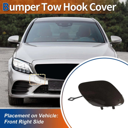 Bumper Tow Hook Cover for Benz A-Class (2019-2023) - Citrine Brown Metallic