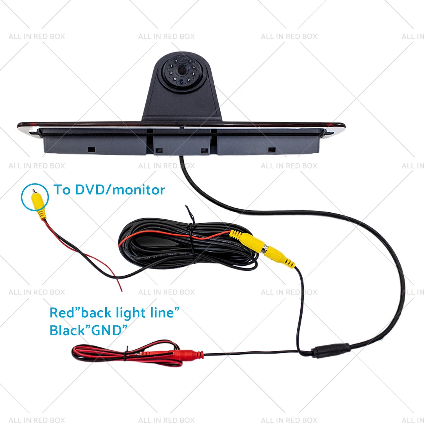 Rear View Brake Light Backup Camera for Mercedes Benz Sprinter (2007-2023)