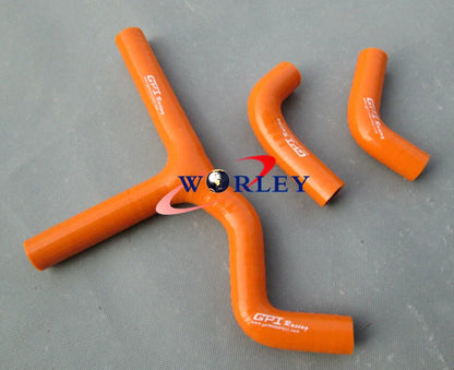 Silicone Radiator Hose for KTM 450SX 525SX (2003-2006) - Blue