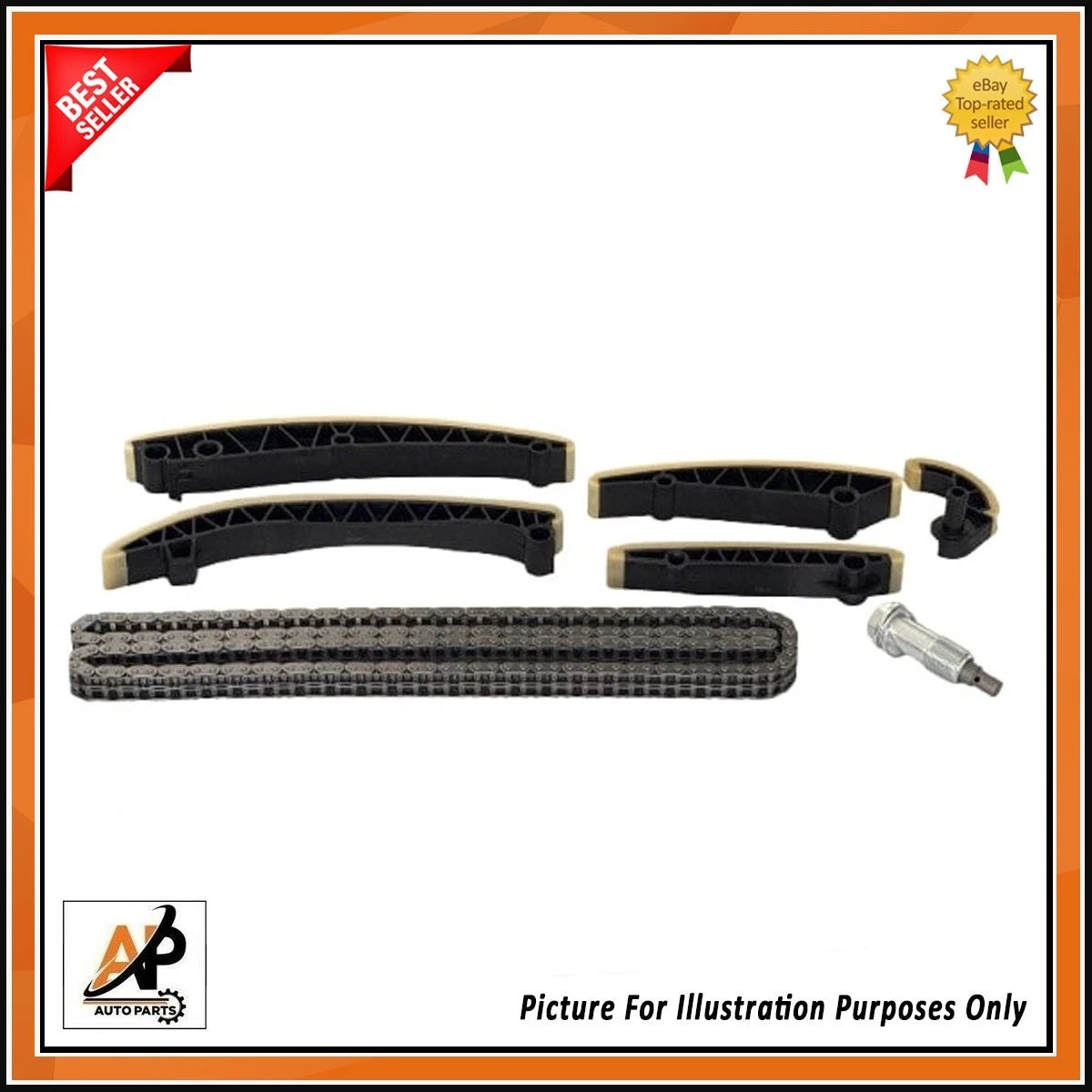 Double Timing Chain Kit for Mercedes 320 CDI OM642 (2005–2015)