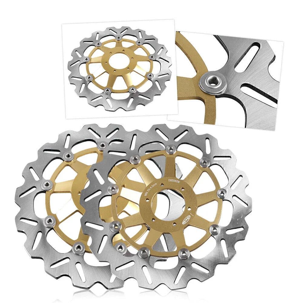 Front Brake Disc Rotors Pair for Honda CBR1100XX (1999-2004)