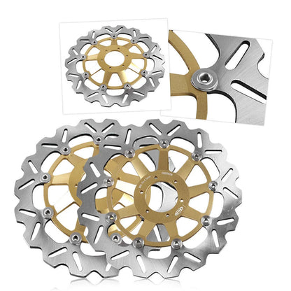Front Brake Disc Rotors Pair for Honda CBR1100XX (1999-2004)