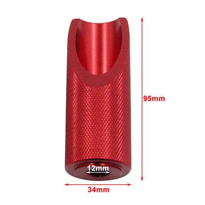 Red Aluminium Motorcycle Footpegs for Honda Ruckus (2003-2023)