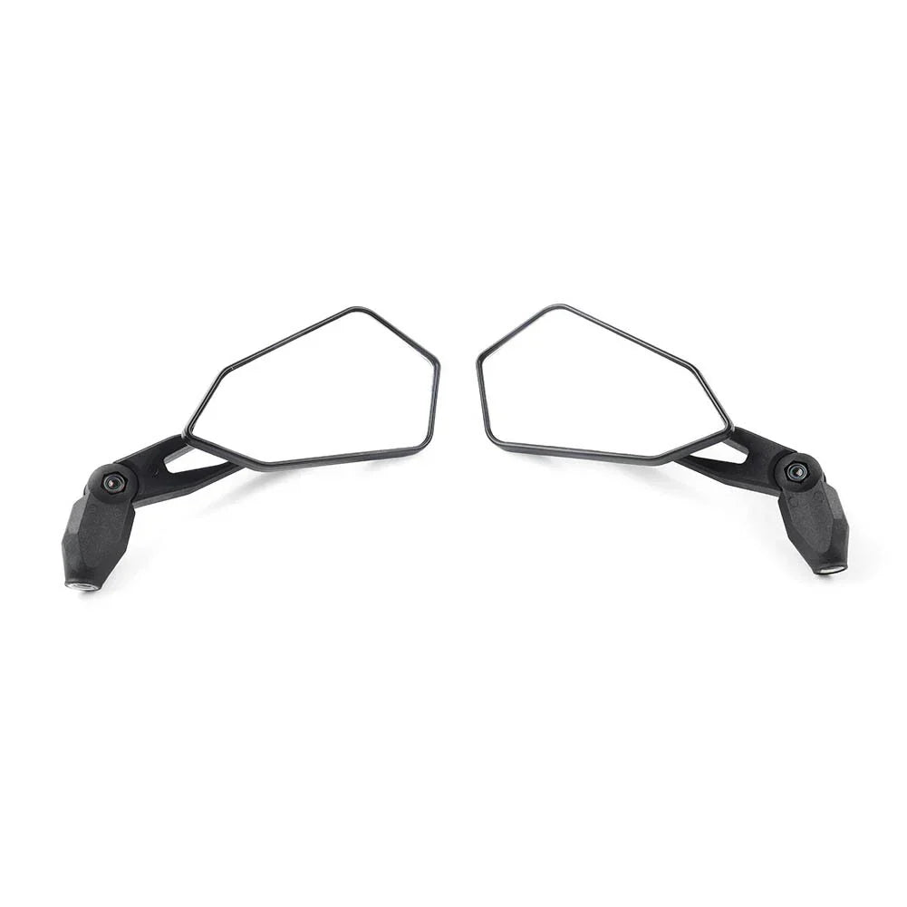 Motorcycle Enduro Rear View Side Mirrors 10mm for Cruiser Chopper ATV