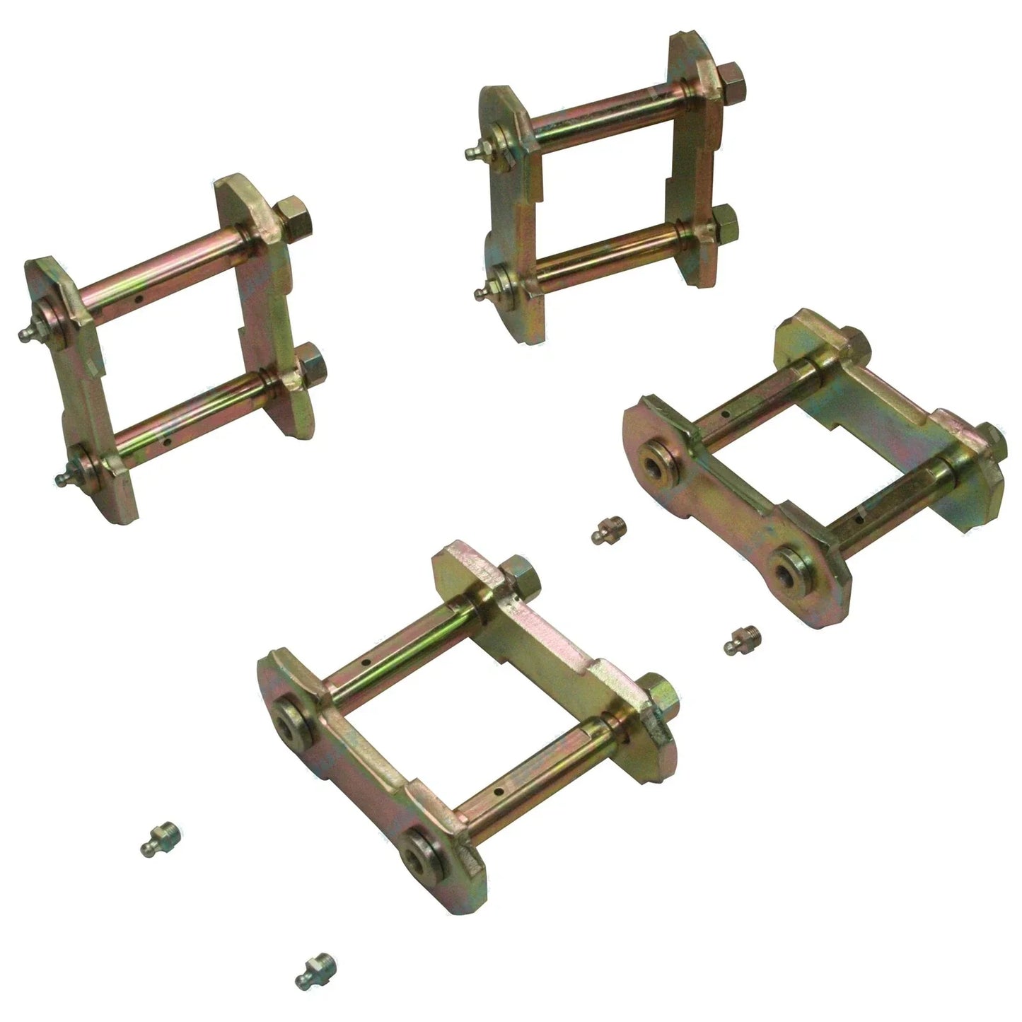 Set of 4 Leaf Spring Shackles for Landcruiser 70 75 Series 1985-1999 4x4