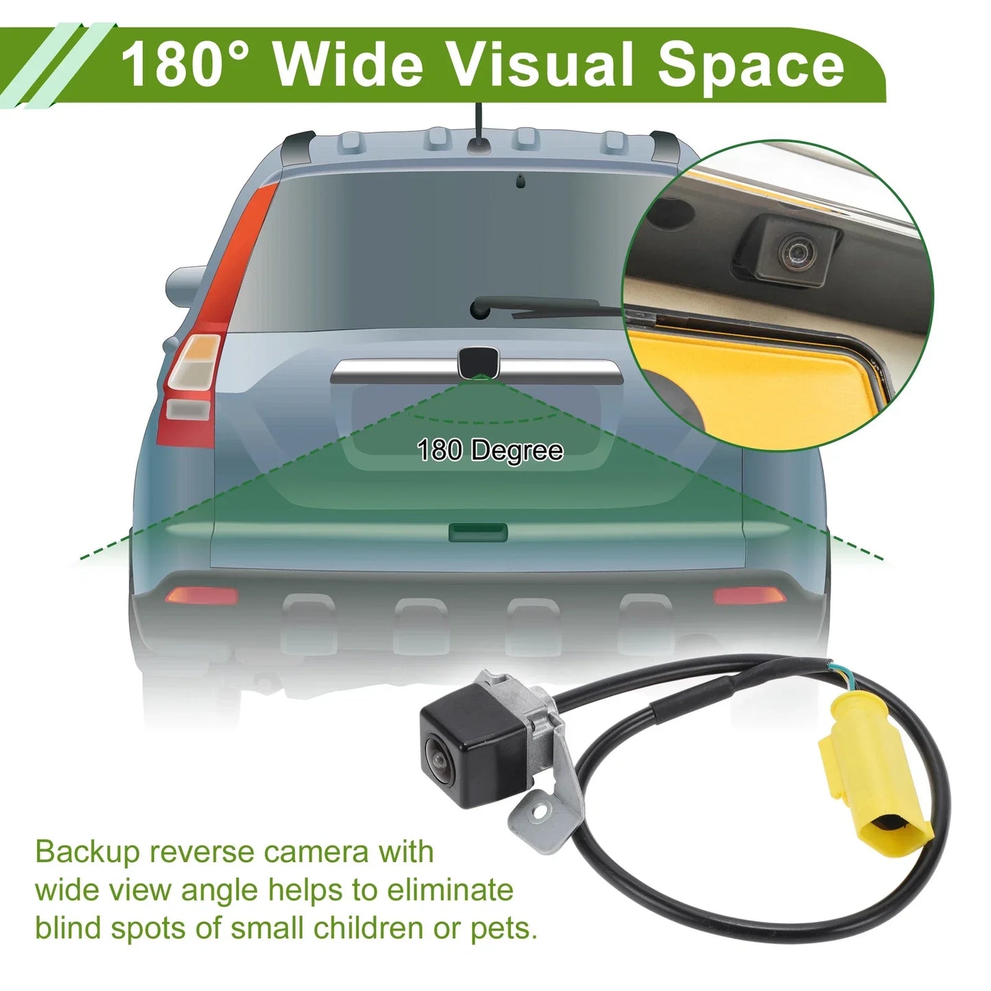 Rear View Camera 120-180° for Hyundai Tucson IX35 (2011)