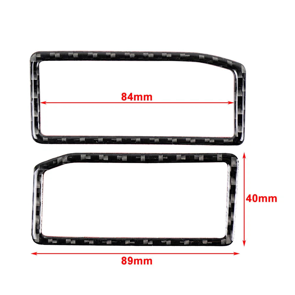 Carbon Red Dashboard Air Vent Outlet Cover Trim for Lexus RC300 350 200T (2015-2024)