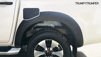6" Smooth X-Terrain Matte Black Fender Flares for Isuzu D-Max (2020-2022)