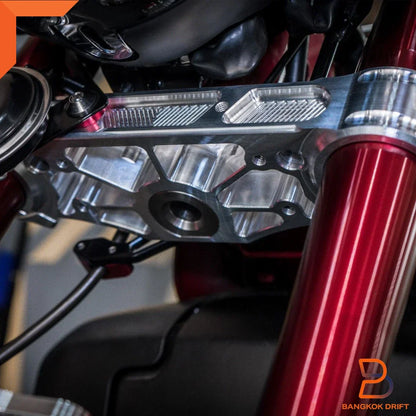 CNC Aluminium Complete Triple Trees Set for Honda Monkey Z125 (All Gen)