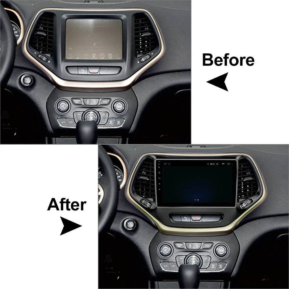 10.1" Android GPS Navi Radio Stereo for Jeep Cherokee (2015-2018)
