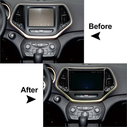 10.1" Android GPS Navi Radio Stereo for Jeep Cherokee (2015-2018)