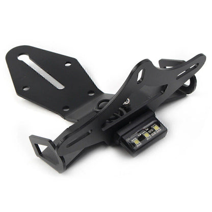 Black Steel Fender Eliminator License Plate Holder for KAWASAKI ZX-10R (16-20)