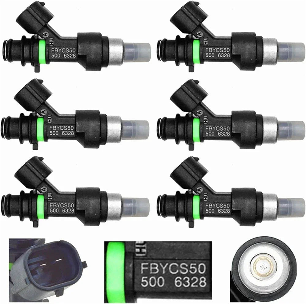 6 Pcs Fuel Injectors for Suzuki Grand Vitara (2006-2008)