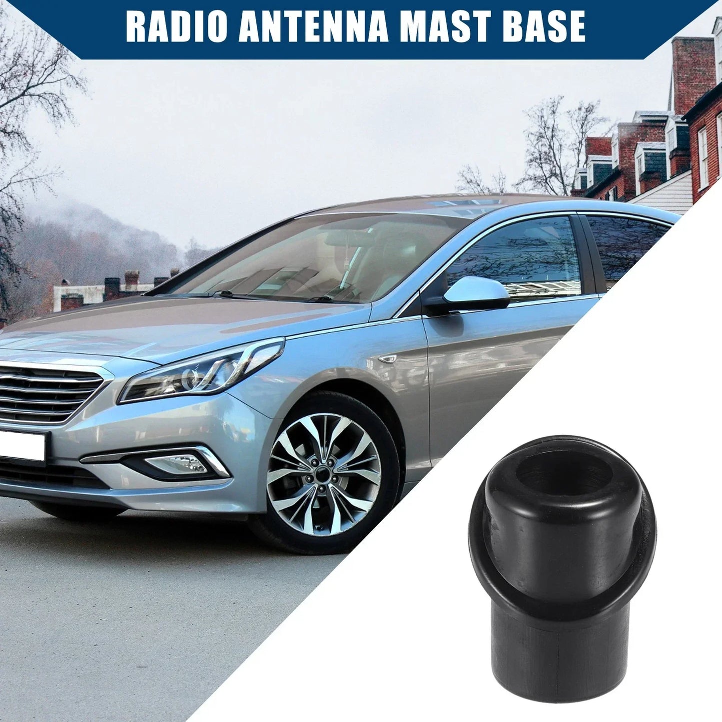 Car Radio Antenna Base for Hyundai Sonata Rubber Plastic (2011-2014)