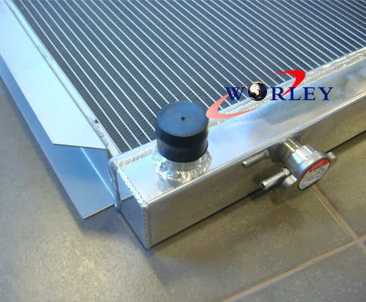 Aluminum Radiator & Fans for Holden Torana V8 Universal