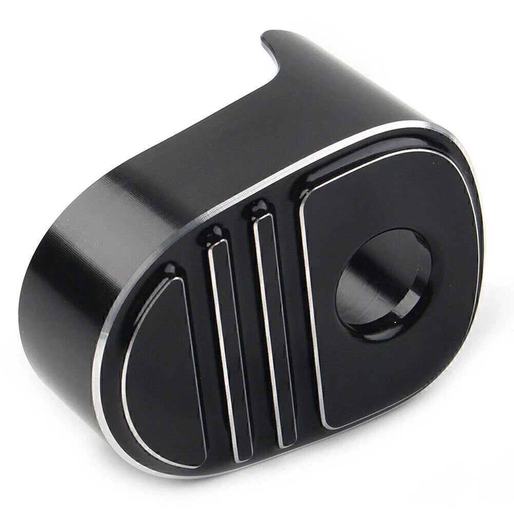 Tri-Line Black Ignition Switch Cover for Harley Touring Bagger FLH (2014-2022)
