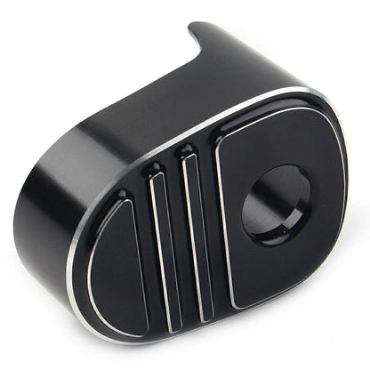 Tri-Line Black Ignition Switch Cover for Harley Touring Bagger FLH (2014-2022)
