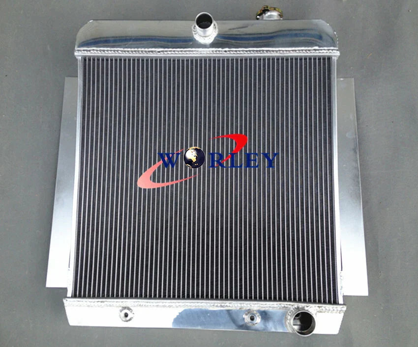 3 Row Aluminum Radiator for Chevy Pickup Truck (1955-1959)
