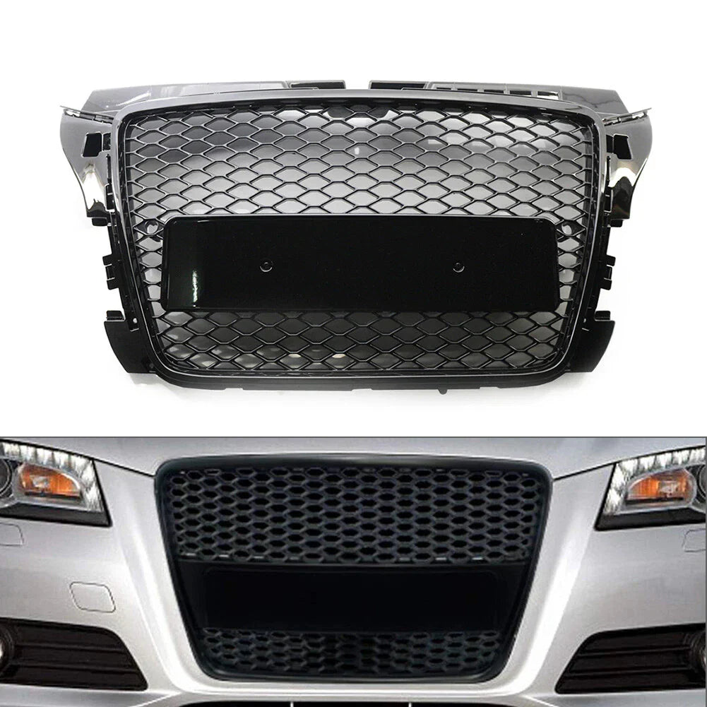 Front Bumper Mesh Grill for Audi A3 S3 2008-2012