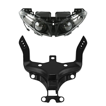 Front Headlight Assembly & Fairing Stay Bracket for Yamaha YZF R1 (2012-2014)