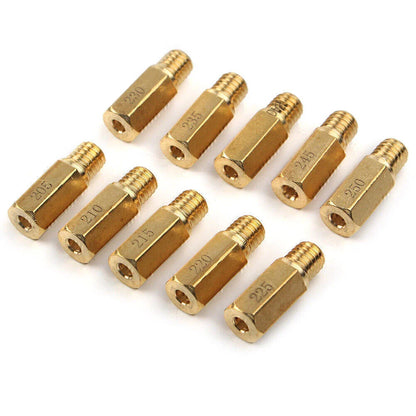 10 x Carburetor Main Jets & Pilot Jet Kit for PWK OKO CVK 205-250
