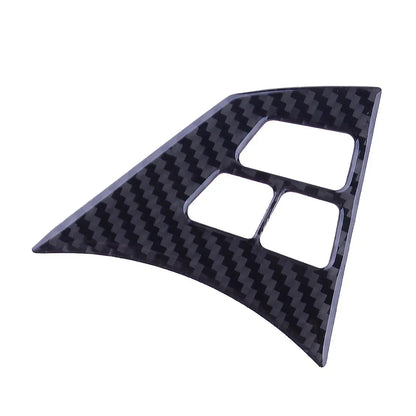 Carbon Fiber Steering Wheel Button Frame Cover for BMW 6 Series E63 E64 (2004-2010)