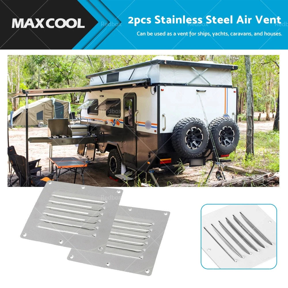 Stainless Steel Rectangular Air Vents for Caravan Boat Home